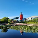 펜션 Komfortferienhaus Deichzauber 노르다히